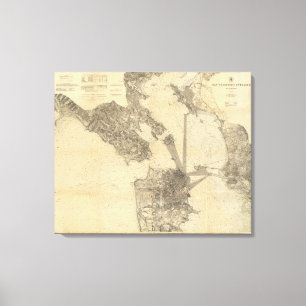 San Francisco Entrance, California Canvas Print
