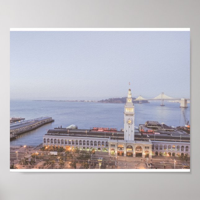 San Francisco Ferry Building Poster (Front)