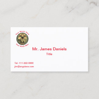 San Francisco Fire Department Business Card