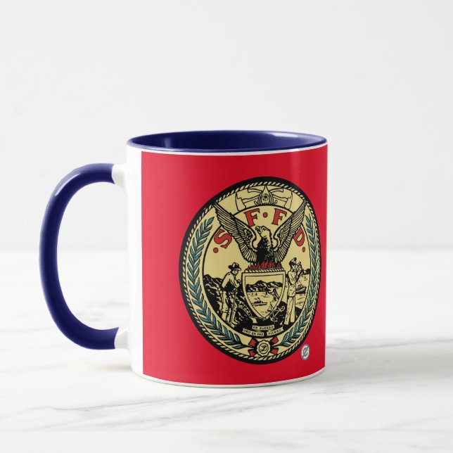 San Francisco Fire Gift Mug (Left)