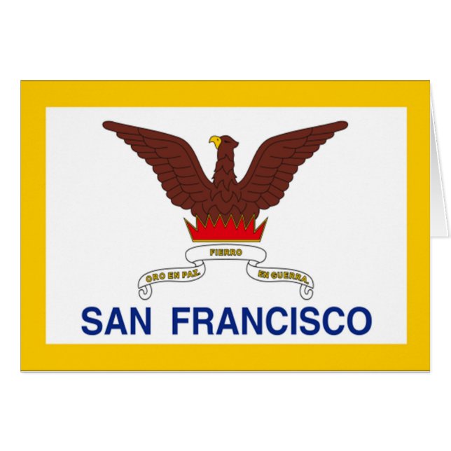 San Francisco Flag (Front Horizontal)