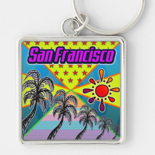 San Francisco Freedom Keychain