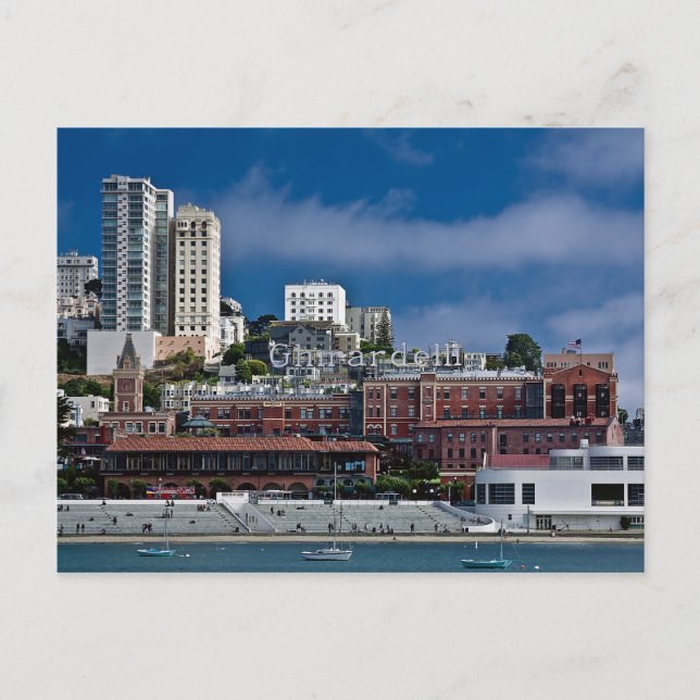 San Francisco Ghirardelli Postcard (Front)