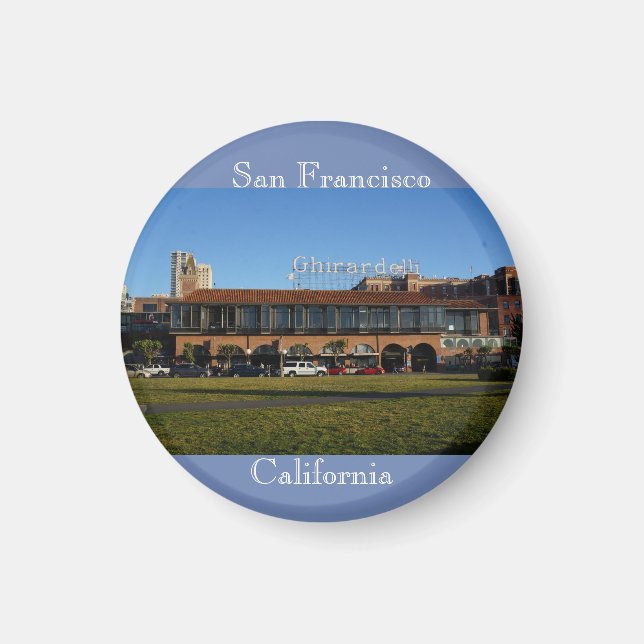 San Francisco Ghirardelli Square #2 Magnet (Front)
