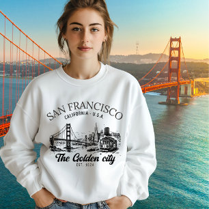 San Francisco Golden City Vintage Sweatshirt