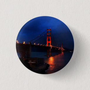 San Francisco Golden Gate Bridge #6 Button