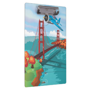 San Francisco Golden Gate Bridge Clipboard