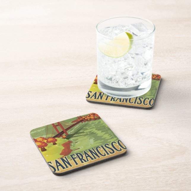 San Francisco Golden Gate Bridge Coaster (Right Side)