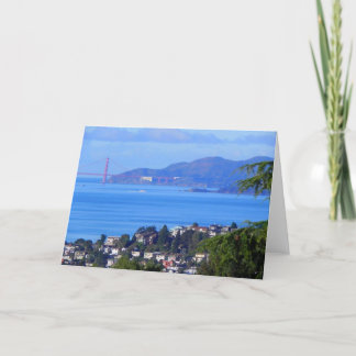 San Francisco Golden Gate Bridge Day on the Bay Card