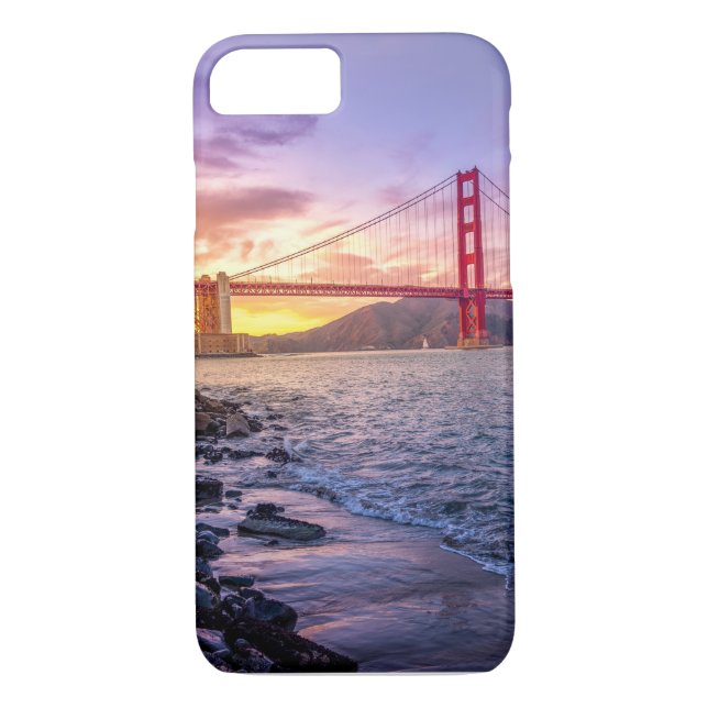 San Francisco - Golden Gate Bridge - Iphone7 Case (Back)