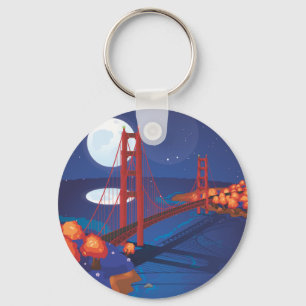 San Francisco Golden Gate Bridge Key Ring