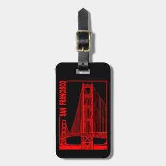 San Francisco-Golden Gate Bridge Luggage Tag