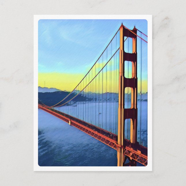 San Francisco - GOLDEN GATE - Bridge Postcard (Front)