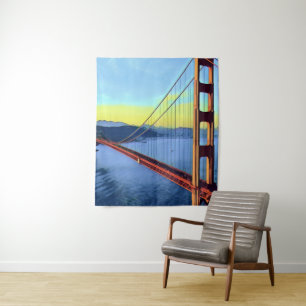 San Francisco - GOLDEN GATE - Bridge Tapestry