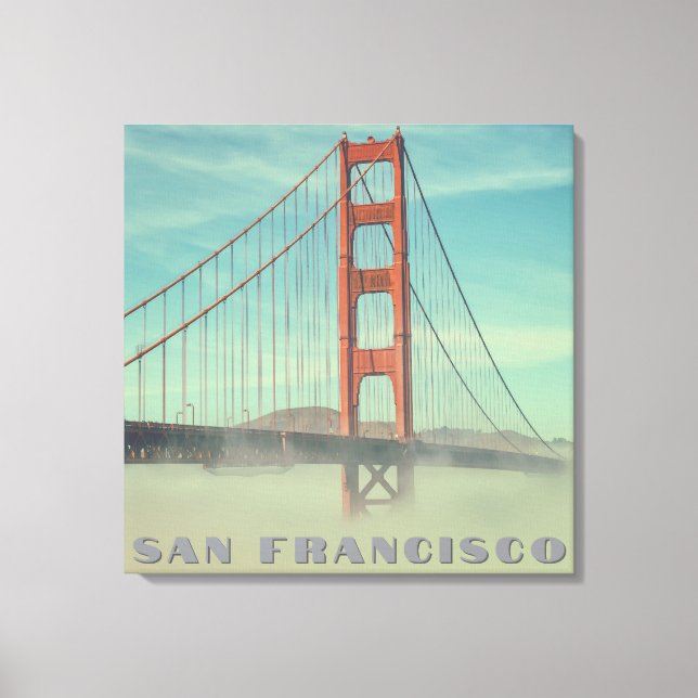 San Francisco Golden Gate Canvas Print (Front)