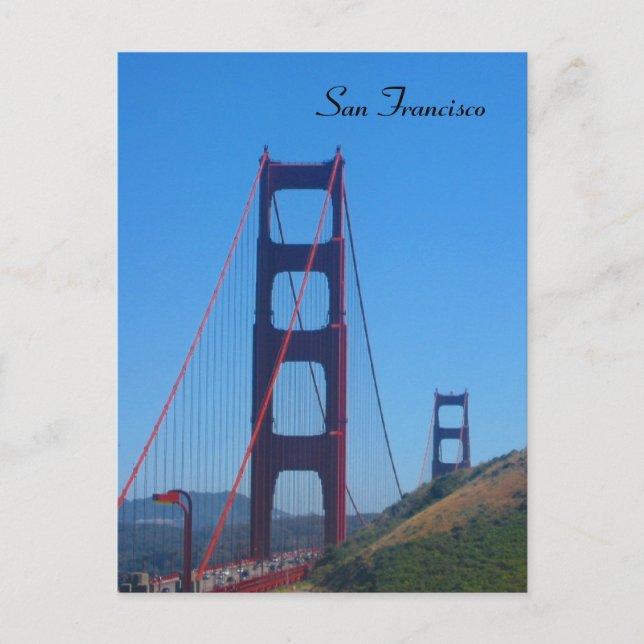 san francisco - golden gate horiz postcard (Front)
