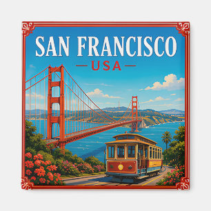 🌉 San Francisco Golden Gate Memory From Visit 🌉 Magnet