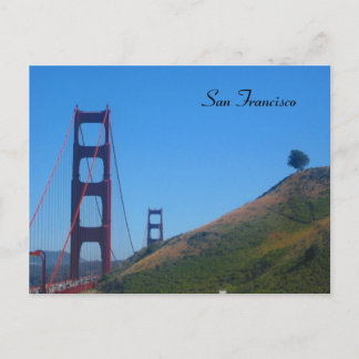 san francisco golden gate postcard