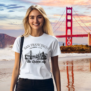San Francisco Golden Gate Vintage Tri-Blend Shirt