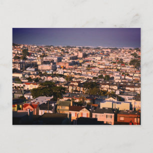 San Francisco Grandview Park View #2 Postcard