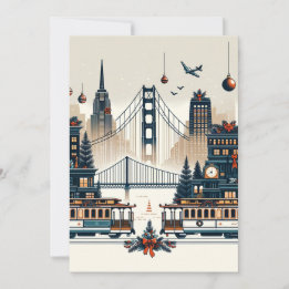 San Francisco Holiday Magic Christmas Card