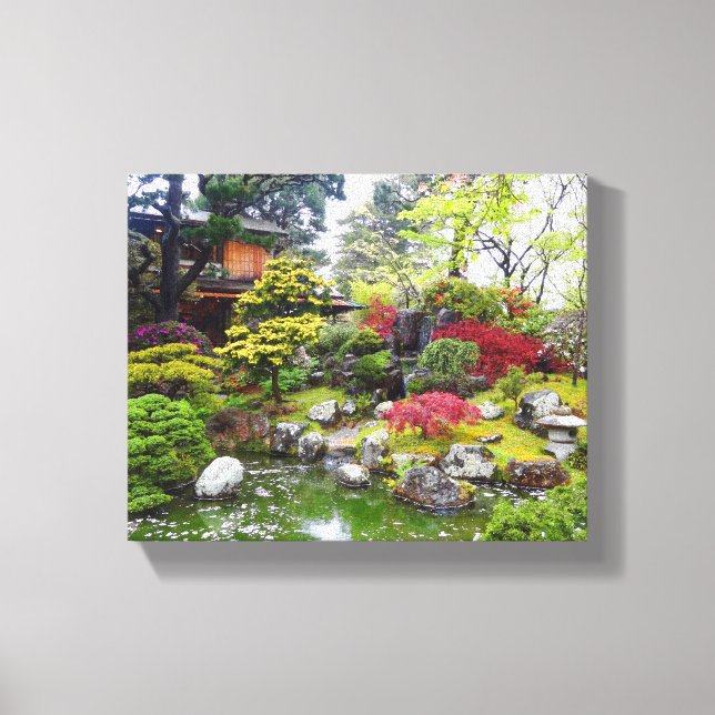 San Francisco Japanese Tea Garden #10 Canvas (Front)