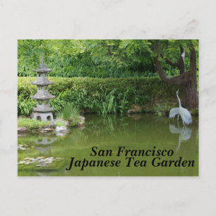 San Francisco Japanese Tea Garden Pond #2 Postcard