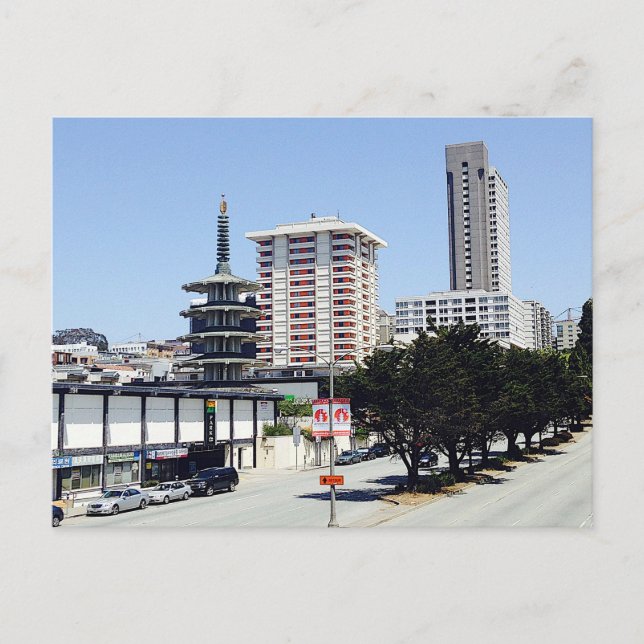 San Francisco Japantown #3 Postcard (Front)