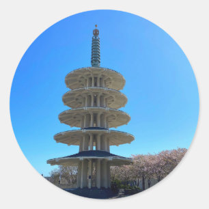 San Francisco Japantown Peace Pagoda #5 Stickers