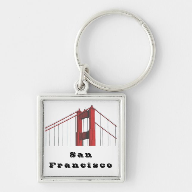 San Francisco  Key Ring (Front)
