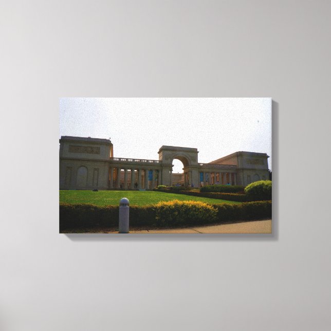 San Francisco Legion of Honour Canvas Print (Front)