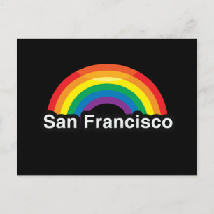 SAN FRANCISCO LGBT PRIDE RAINBOW -.png Postcard