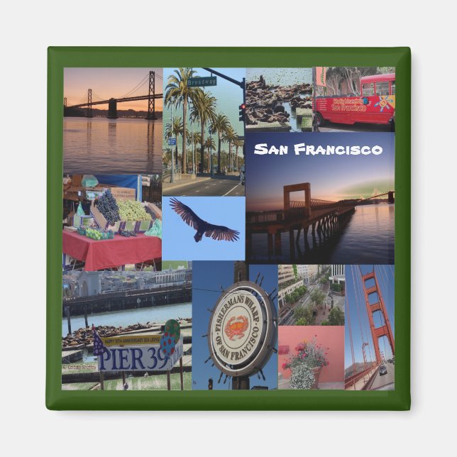 San Francisco  Magnet (Front)