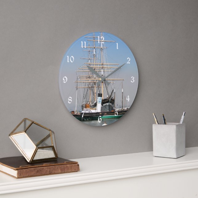 San Francisco Maritime National Historical Park Large Clock (Office)