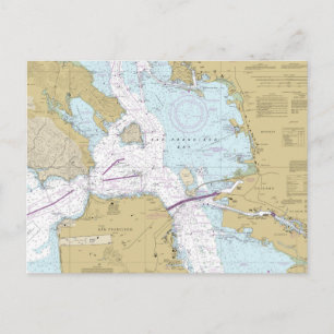 San Francisco Nautical Postcard