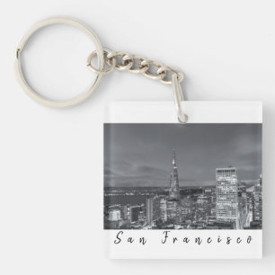 San Francisco Nighttime Key Ring