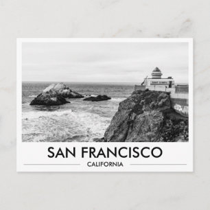 San Francisco Ocean Beach Coastline Giant Camera Postcard