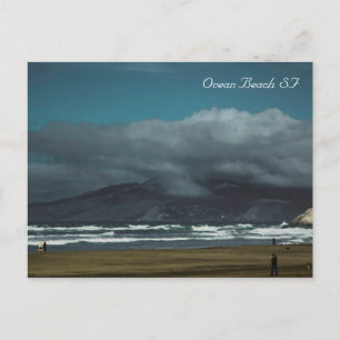 San Francisco Ocean Beach Postcard