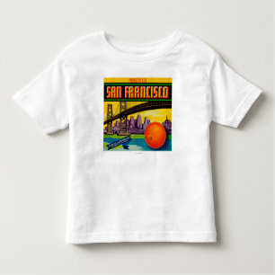 San Francisco Orange Label Toddler T-Shirt
