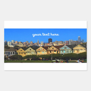 San Francisco Painted Ladies #1-2 Stickers