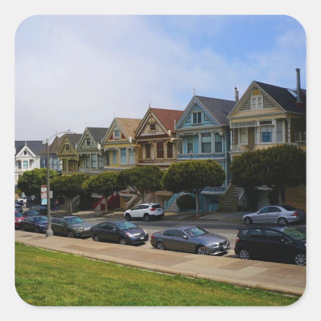 San Francisco Painted Ladies #5-1 Stickers (Front)