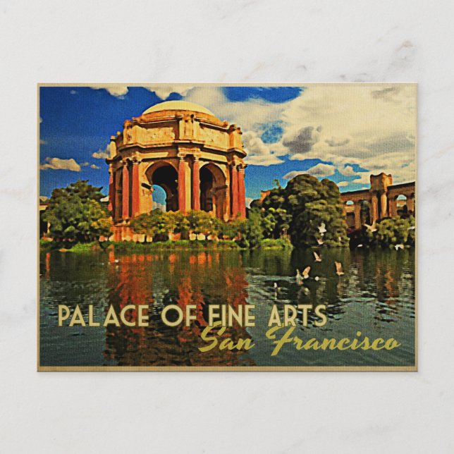 San Francisco Palace Fine Arts Postcard (Front)