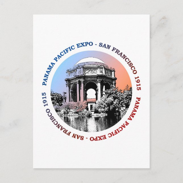 San Francisco Panama Pacific Expo Postcard (Front)