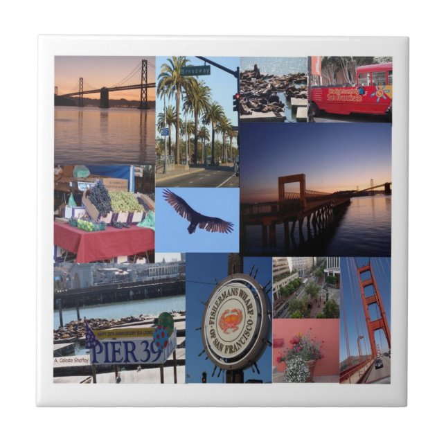 San Francisco Photo Tile (Front)