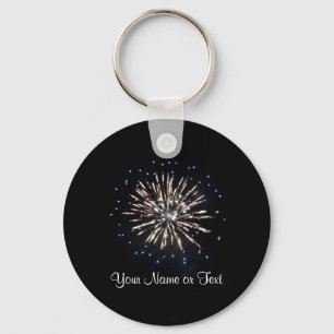 San Francisco Pier 39 Fireworks Keychain