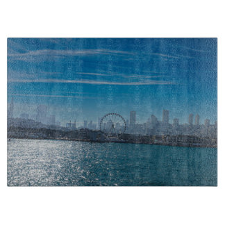 San Francisco Pier 39 Waterfront Photograph Cutting Board