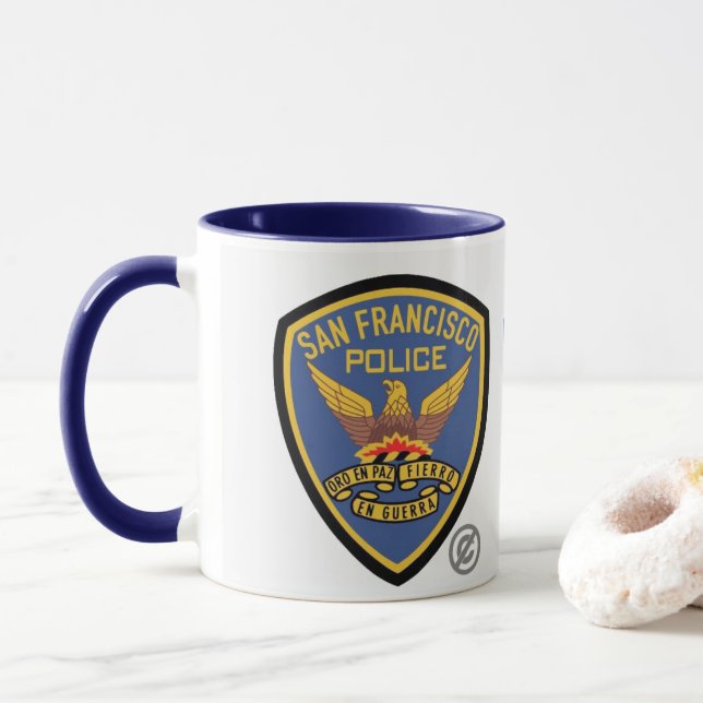 San Francisco Police Mug (With Donut)