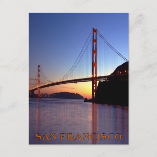 San Francisco Post Card (Front)