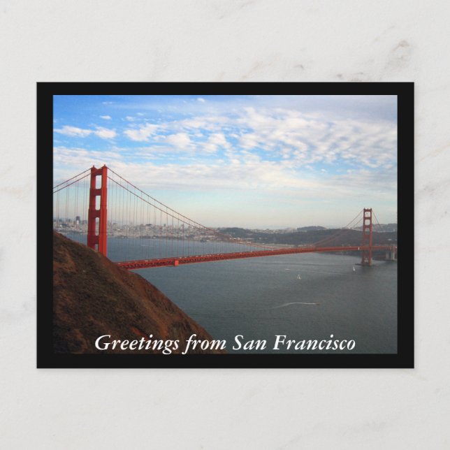 San Francisco Postcard (Front)