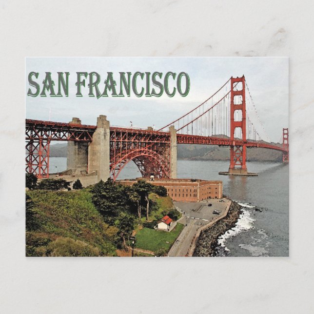 San Francisco Postcard (Front)